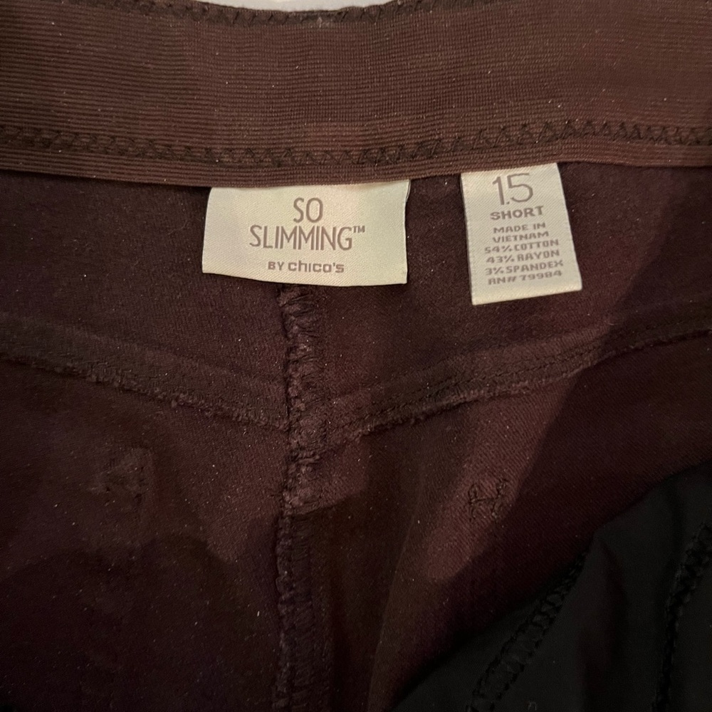 Chico's So Slimming Brown Pants